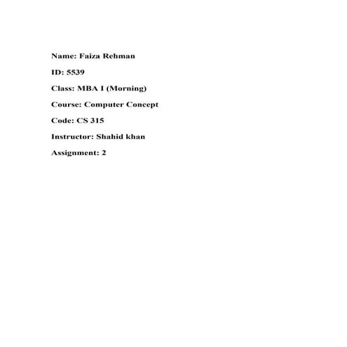 Application Software in Academics