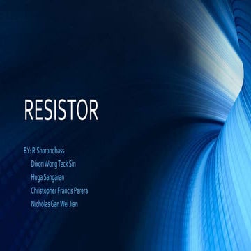 Resistor