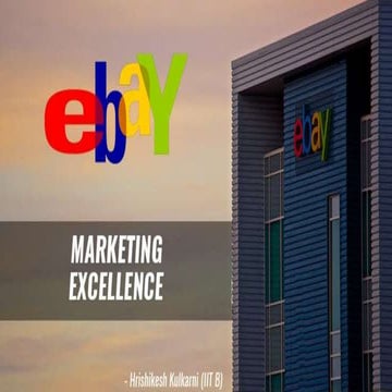 Marketing Exellence -Ebay