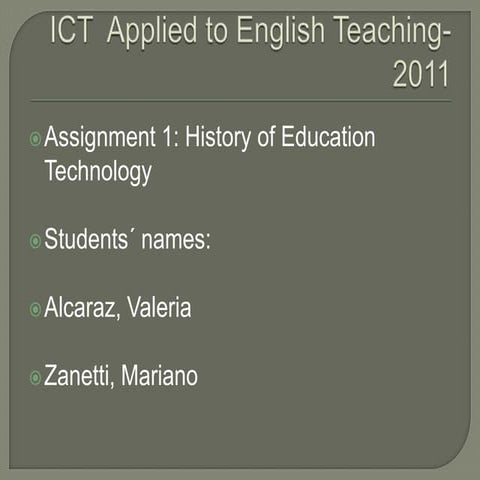 History of Education Technology
