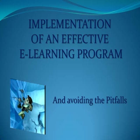 E-learning Implimentation