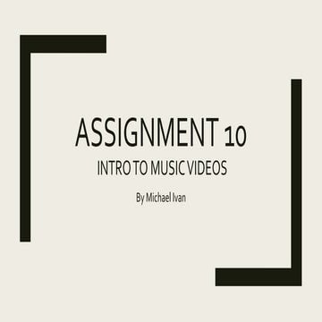 Assignment 10  presentation