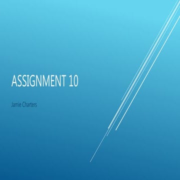 Assignment 10 a2