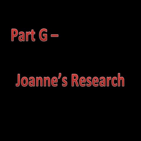 Assignment #10 (p3): Group Coursework Presentation Of Research