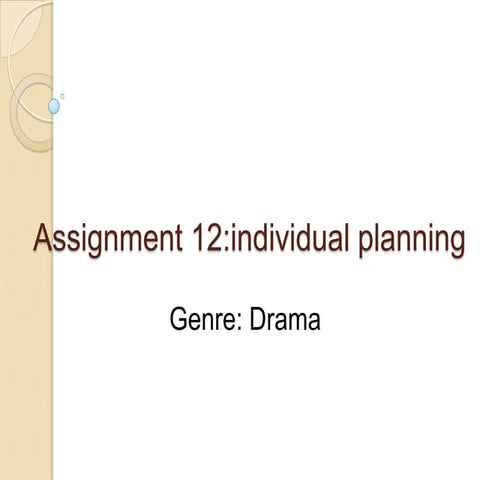 Assignment 12