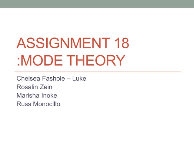 Assignment 18 | PPT