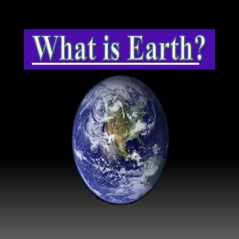 Introduction about Earth