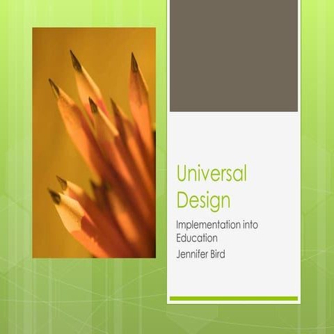 Assignment 2.3: Universal Design