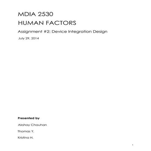 Abbott overview medical device human factors standards | PDF