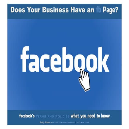 Facebook terms and conditions | PPTX
