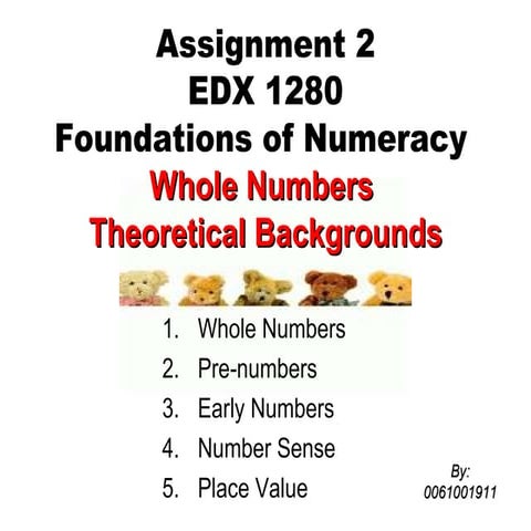Assignment 2 theoretical