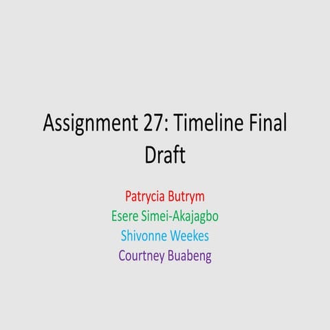 Assignment27 final draft