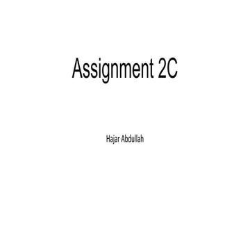 Assignment 2 c | PPT