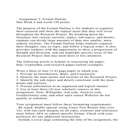 Assignment InstructionsAssignment 4 Week 4 Term Project Part 2 .docx