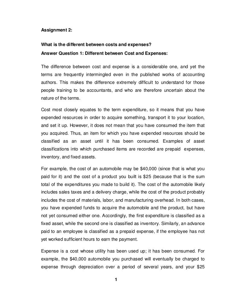 Management accounting notes picture