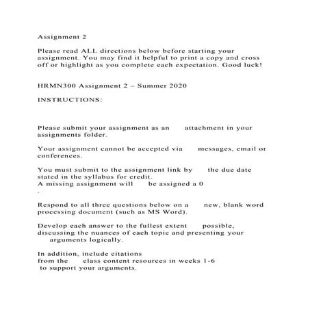 Assignment 2Please read ALL directions below before starting you.docx