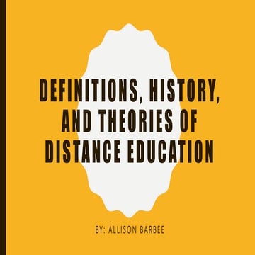 history of distant education