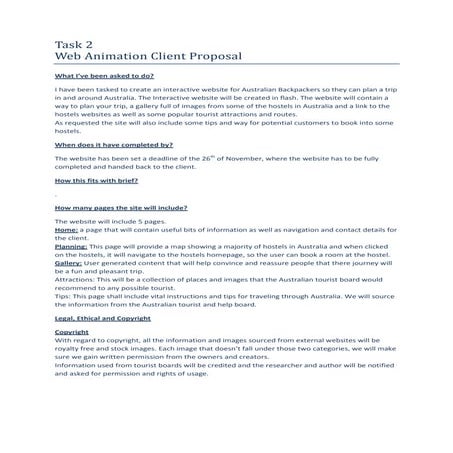 Assignment 2 task 1b website analysis 1 | DOCX