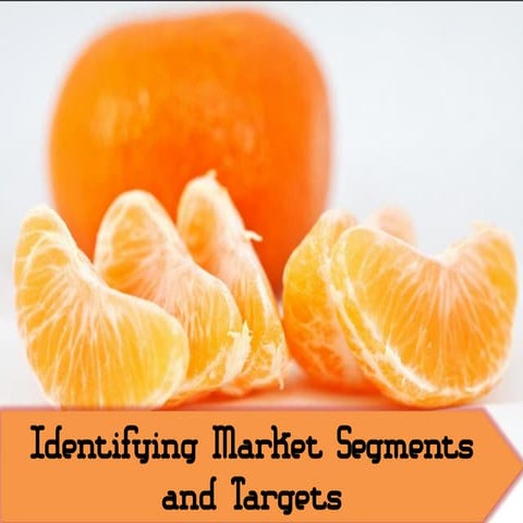 Segmentation of business market | PPTX