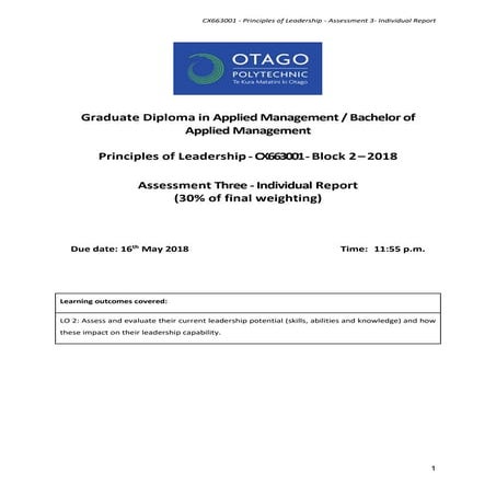 Assignment 3   2018 - block 2