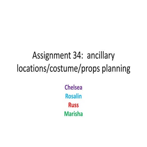 Draft 4 – locations | PPTX
