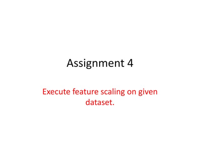 Data Preprocessing Feature Scaling Methods Ppt Data Preprocessing Feature Scaling Methods Ppt