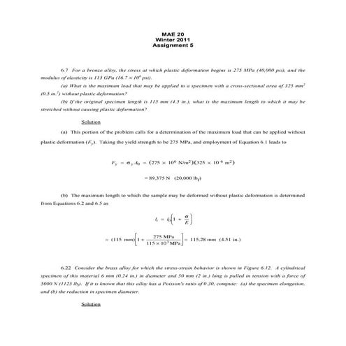 Solid mechanics 1 BDA 10903