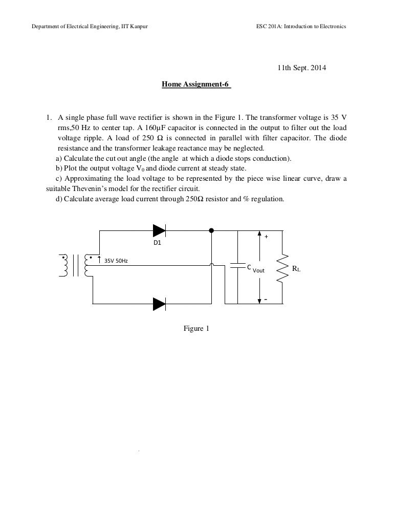 questions on diode analysis Assignment6
