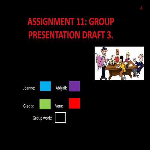 Assignment 9 (draft 2)