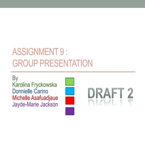 Assignment 9 draft 2