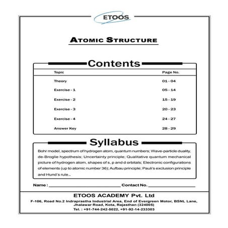 Assignment atomic structure_jh_sir-2611