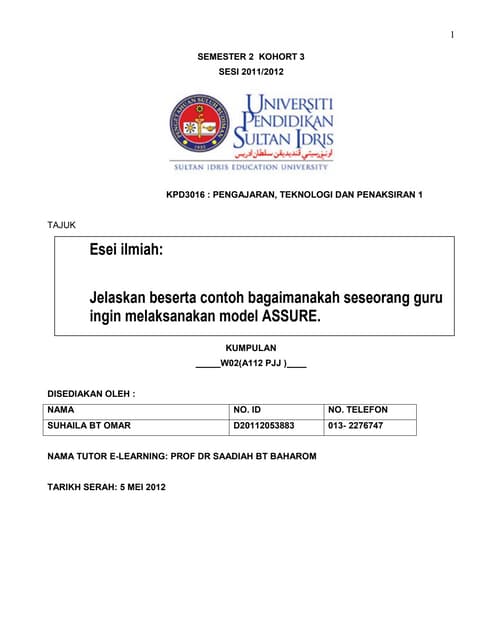 Assignment benar