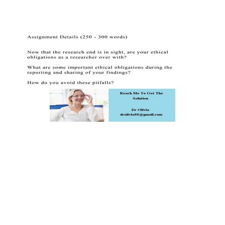 Assignment Details (250 - 300 words)Now that the research .docx