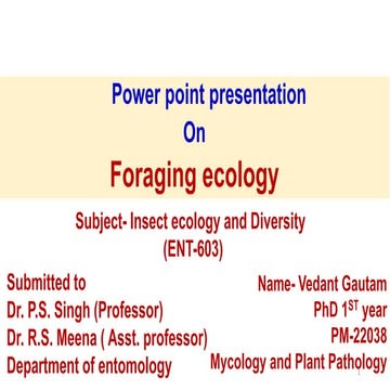 Assignment Ecology_Vedant Gautam.pptx