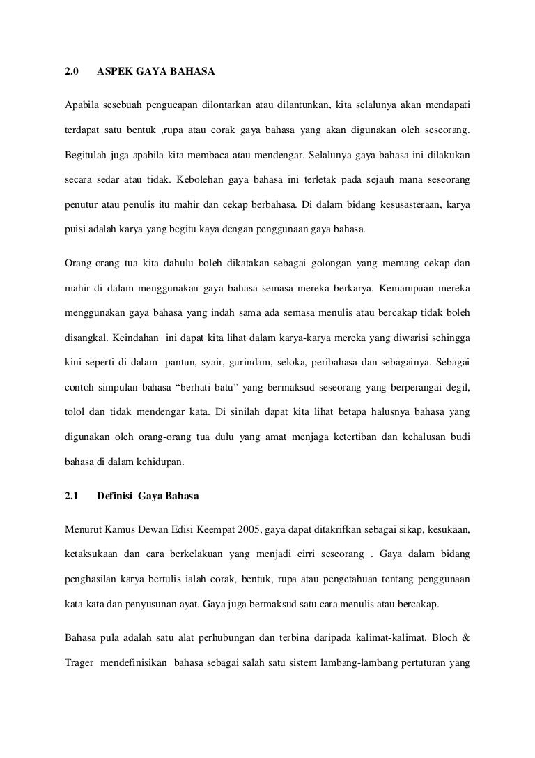 Assignment En Azmi Gaya Bahasa