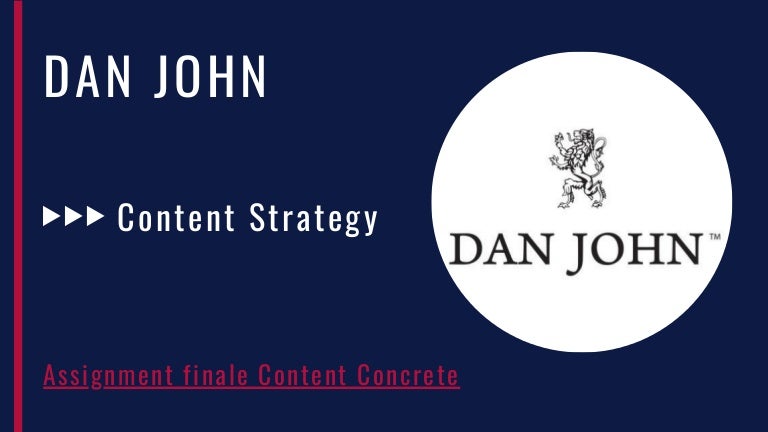 Content Strategy | Caso Studio - Dan John