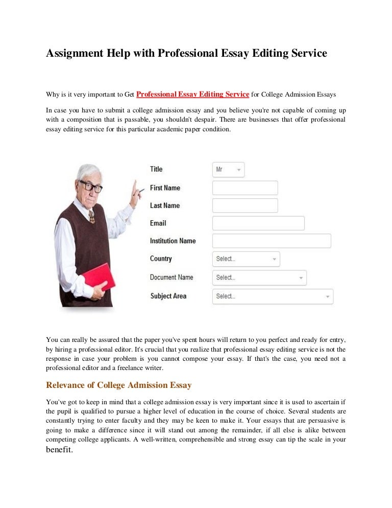 Help professional papers