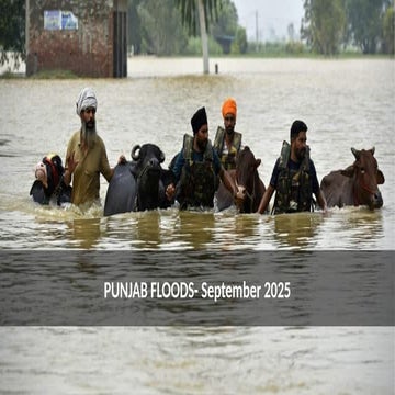 Assignment I-Natural Disaster_Punjab FLOODS