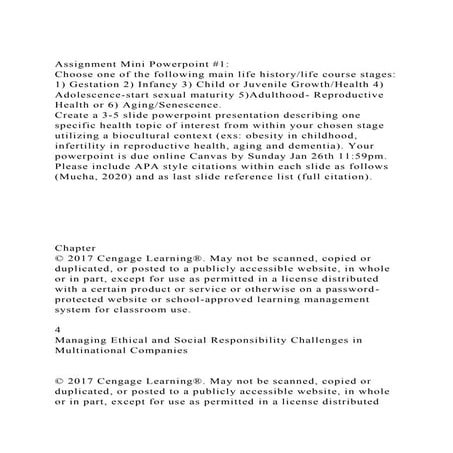 Assignment Mini Powerpoint #1 Choose one of the following main .docx