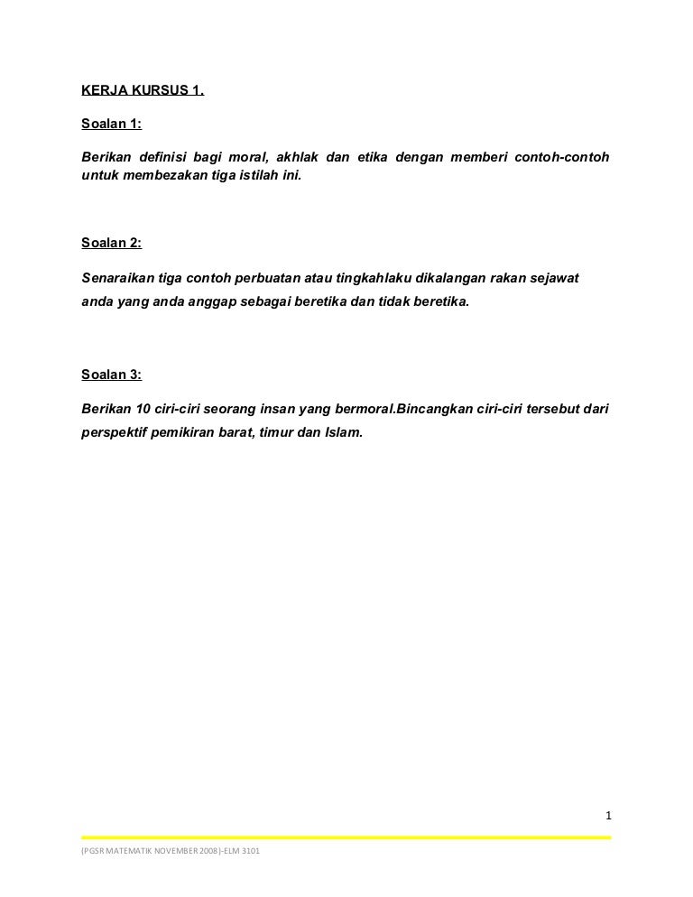 Assignment Moral Sem4 Copy