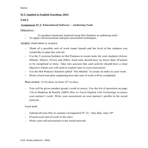 Student learning log | DOC