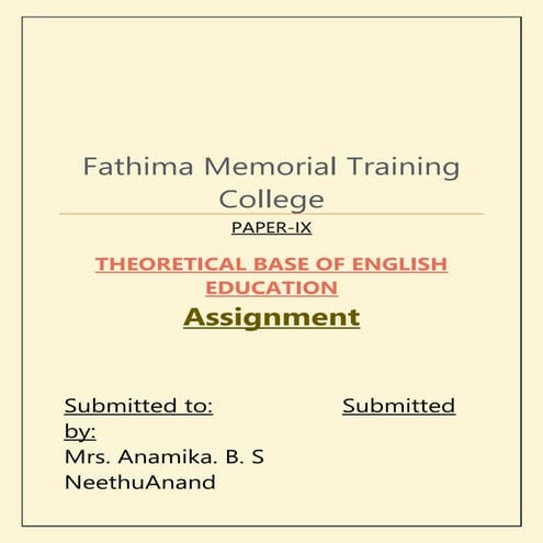 Assignment neethu