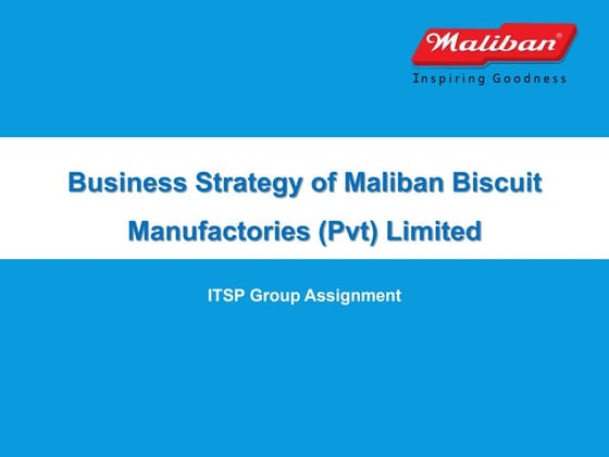 strategic group analysis of maliban biscuits (MFG) Ltd. | PPT