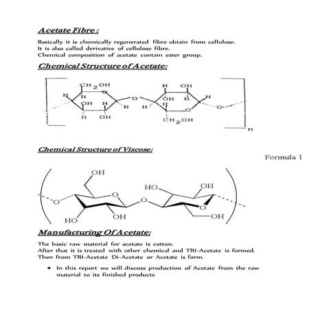 Assignment on acetate fiber