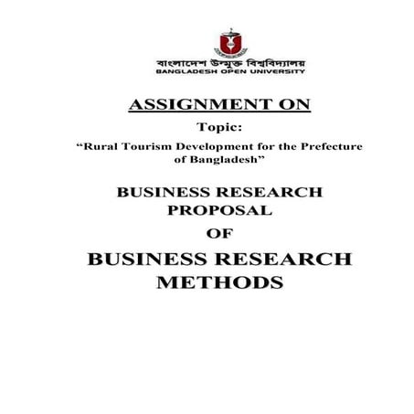 business research proposal 
