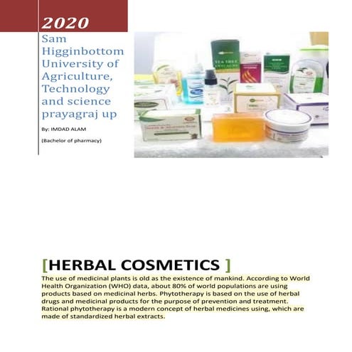 herbals cosmetics 