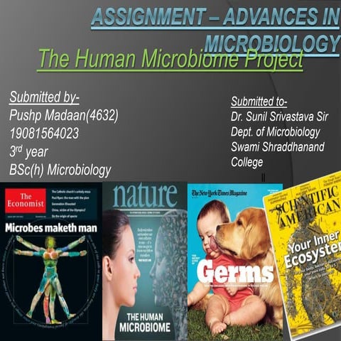 Human Microbiome Projects