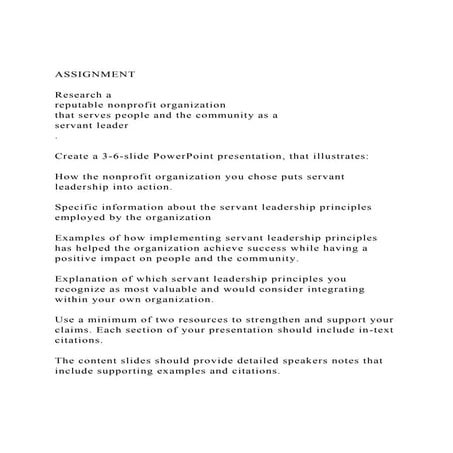 ASSIGNMENTResearch a reputable nonprofit organization th.docx
