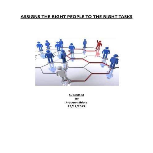 Assigns the right people to the right tasks.docx