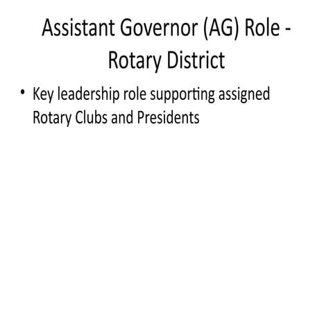 District committee roles and responsibilities | PPT